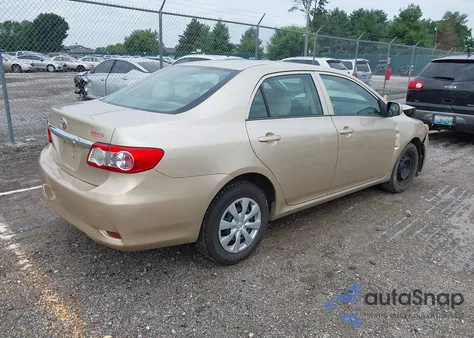 2013 Toyota Corolla L from USA, damaged, VIN 5YFBU4EE3DP210659